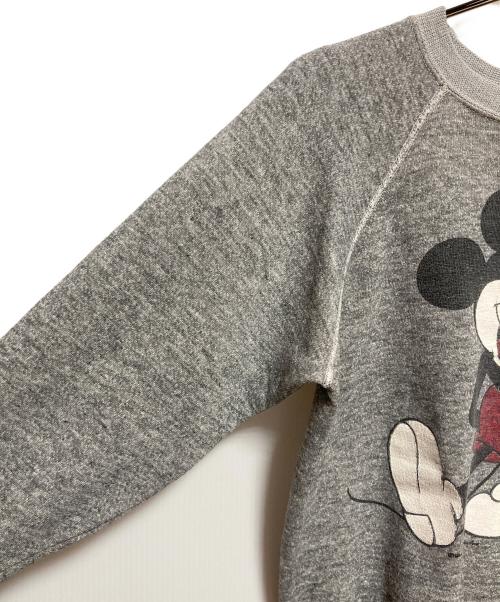 DISNEY（ディズニー）DISNEY (ディズニー) 80ｓクルーネックスウェット グレー サイズ:Mの古着・服飾アイテム