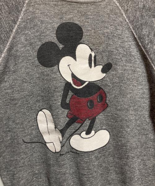 DISNEY（ディズニー）DISNEY (ディズニー) 80ｓクルーネックスウェット グレー サイズ:Mの古着・服飾アイテム