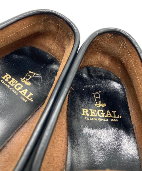 REGAL（リーガル）REGAL (リーガル) コインローファー ブラック サイズ: 26 1/2EEの古着・服飾アイテム