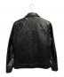 Liugoo Leathers (リューグーレザーズ) ライナー付きカウレザージャケット ブラック サイズ:M：9000円