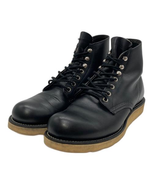 RED WING（レッドウィング）RED WING (レッドウィング) 6-inch Classic Round ブラック サイズ:7Dの古着・服飾アイテム