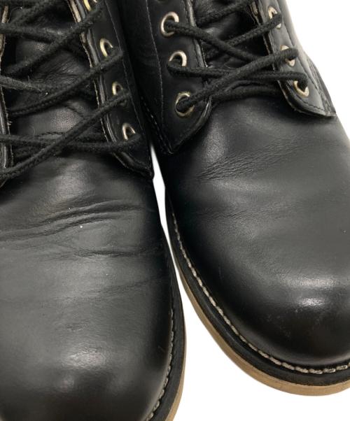 RED WING（レッドウィング）RED WING (レッドウィング) 6-inch Classic Round ブラック サイズ:7Dの古着・服飾アイテム