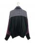 BALENCIAGA (バレンシアガ) Poplin Check Retro Panel Wind Jacket ネイビー×パープル サイズ:48：30000円