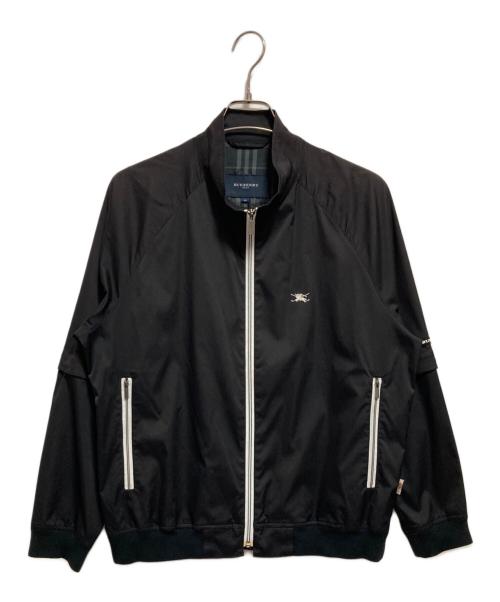 BURBERRY GOLF（バーバリーゴルフ）BURBERRY GOLF (バーバリーゴルフ) ジップアップジャケット ブラック サイズ:Mの古着・服飾アイテム