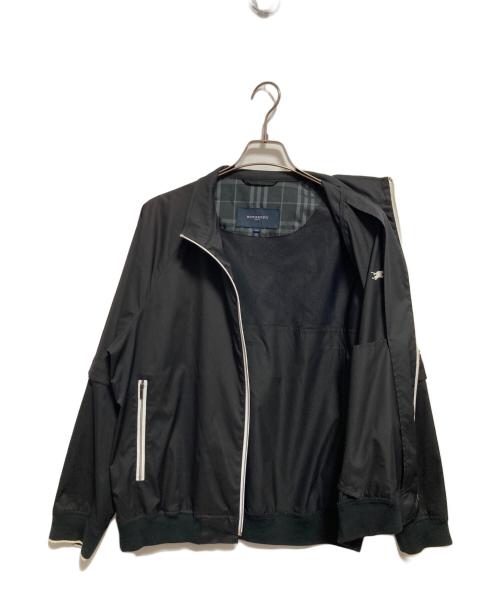 BURBERRY GOLF（バーバリーゴルフ）BURBERRY GOLF (バーバリーゴルフ) ジップアップジャケット ブラック サイズ:Mの古着・服飾アイテム