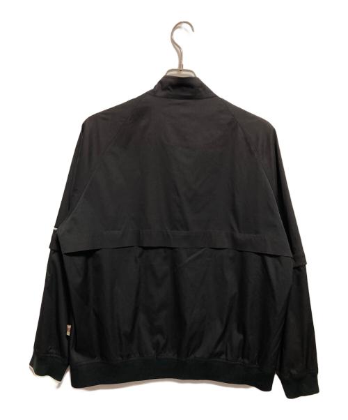BURBERRY GOLF（バーバリーゴルフ）BURBERRY GOLF (バーバリーゴルフ) ジップアップジャケット ブラック サイズ:Mの古着・服飾アイテム