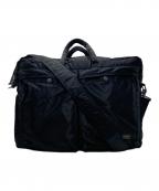 PORTERポーター）の古着「2WAY OVERNIGHT BRIEFCASE」｜ブラック