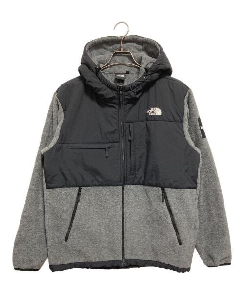 THE NORTH FACE（ザ ノース フェイス）THE NORTH FACE (ザ ノース フェイス) Denali Hoodie グレー×ブラック サイズ:XLの古着・服飾アイテム
