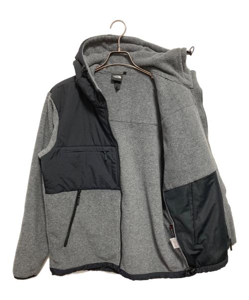 THE NORTH FACE（ザ ノース フェイス）THE NORTH FACE (ザ ノース フェイス) Denali Hoodie グレー×ブラック サイズ:XLの古着・服飾アイテム