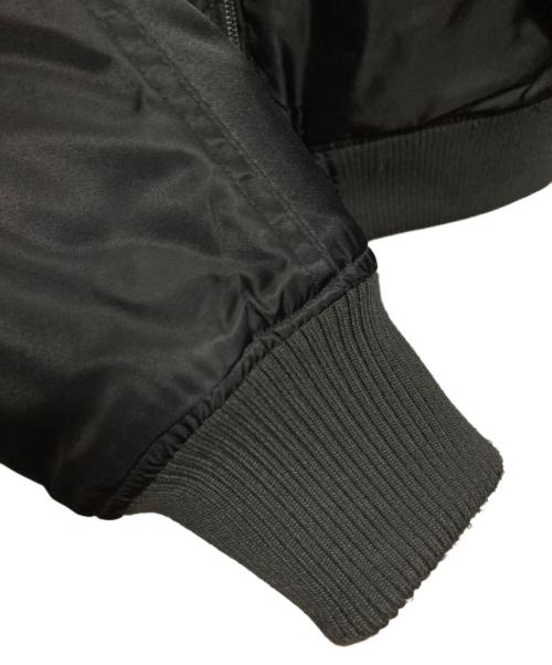 THE RUMBLE（ザ ランブル）THE RUMBLE (ザ ランブル) フーデットMA-１ジャケット ブラック サイズ:Mの古着・服飾アイテム