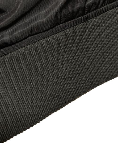 THE RUMBLE（ザ ランブル）THE RUMBLE (ザ ランブル) フーデットMA-１ジャケット ブラック サイズ:Mの古着・服飾アイテム