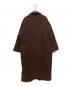 MaxMara (マックスマーラ) アンゴラ混ウールロングコート ブラウン サイズ:40：30000円
