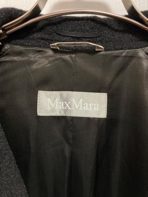 MaxMara（マックスマーラ）MaxMara (マックスマーラ) ウールロングコート グレー サイズ:38の古着・服飾アイテム