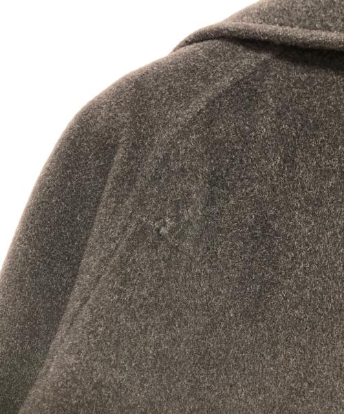 MaxMara（マックスマーラ）MaxMara (マックスマーラ) ウールロングコート グレー サイズ:38の古着・服飾アイテム
