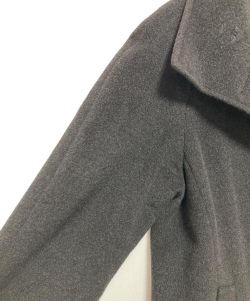 MaxMara（マックスマーラ）MaxMara (マックスマーラ) ウールロングコート グレー サイズ:38の古着・服飾アイテム