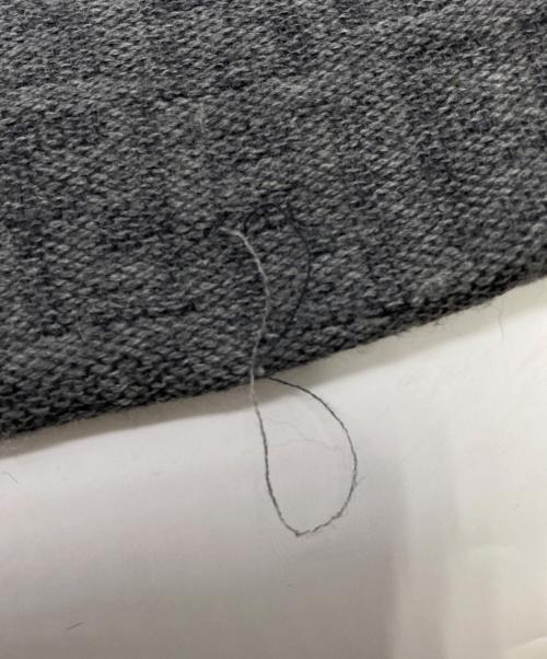 FENDI（フェンディ）FENDI (フェンディ) ズッカ柄ウールマフラー グレーの古着・服飾アイテム