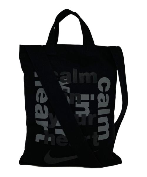 NIKE（ナイキ）NIKE (ナイキ) BLACK COMME des GARCONS (ブラックコムデギャルソン) 2WAYバッグ ブラックの古着・服飾アイテム