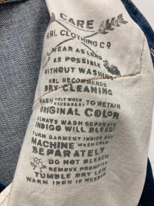 RRL（ダブルアールエル）RRL (ダブルアールエル) American Woven selvedge denim インディゴ サイズ:34×32の古着・服飾アイテム