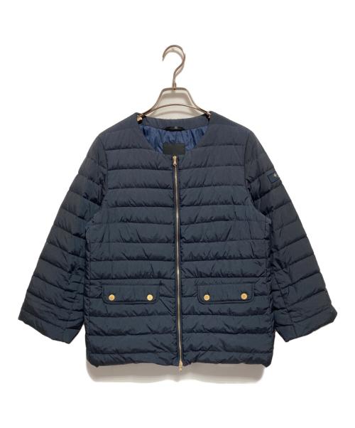 TATRAS（タトラス）TATRAS (タトラス) Spick&Span (スピックアンドスパン) 別注 ノーカラーダウンジャケット ネイビー サイズ:03の古着・服飾アイテム