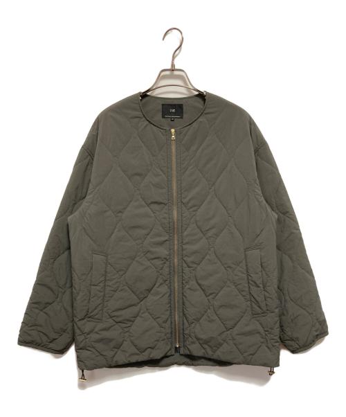 23区（ニジュウサンク）23区 (ニジュウサンク) 中綿 パディング アウター グレー サイズ:38の古着・服飾アイテム