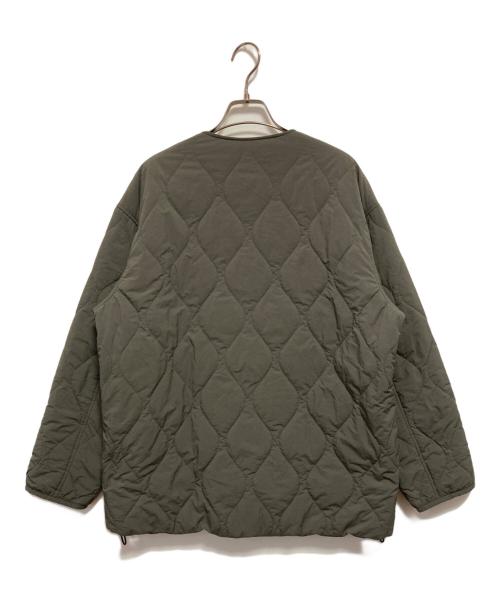 23区（ニジュウサンク）23区 (ニジュウサンク) 中綿 パディング アウター グレー サイズ:38の古着・服飾アイテム