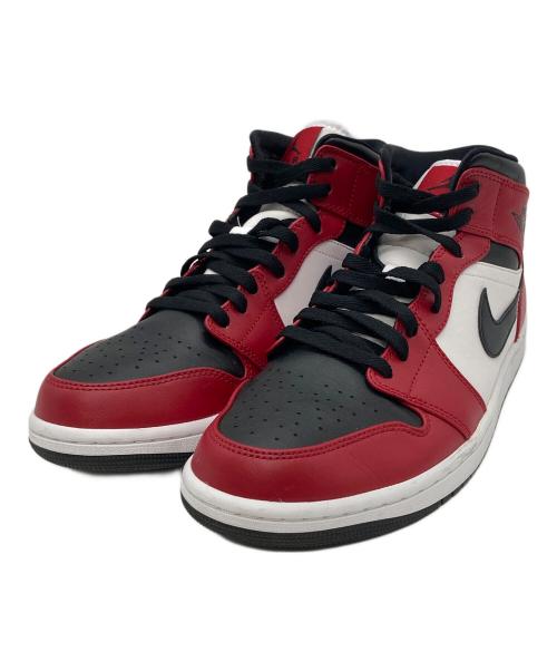 NIKE（ナイキ）NIKE (ナイキ) Air Jordan 1 Mid レッド×ブラック サイズ:US10の古着・服飾アイテム