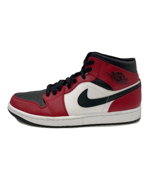 NIKE（ナイキ）NIKE (ナイキ) Air Jordan 1 Mid レッド×ブラック サイズ:US10の古着・服飾アイテム