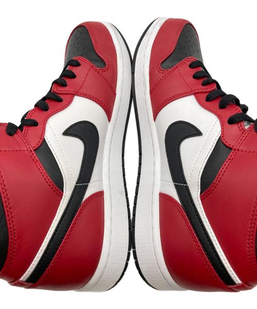 NIKE（ナイキ）NIKE (ナイキ) Air Jordan 1 Mid レッド×ブラック サイズ:US10の古着・服飾アイテム