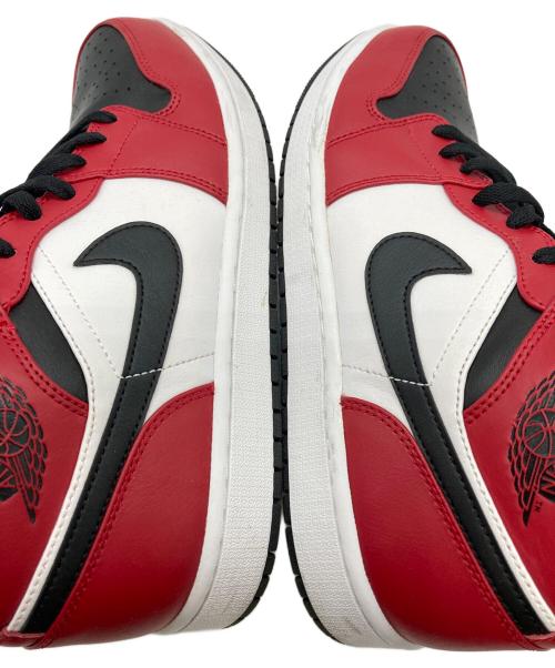 NIKE（ナイキ）NIKE (ナイキ) Air Jordan 1 Mid レッド×ブラック サイズ:US10の古着・服飾アイテム