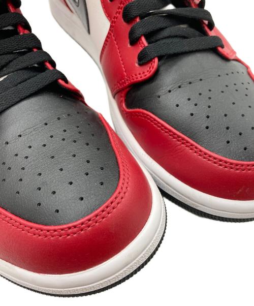 NIKE（ナイキ）NIKE (ナイキ) Air Jordan 1 Mid レッド×ブラック サイズ:US10の古着・服飾アイテム
