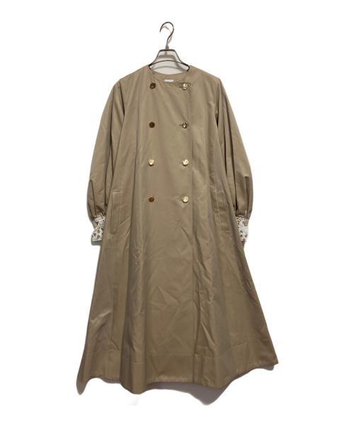 JENNE（ジェンヌ）JENNE (ジェンヌ) シャンブレートレンチコート ベージュ サイズ:M 未使用品の古着・服飾アイテム