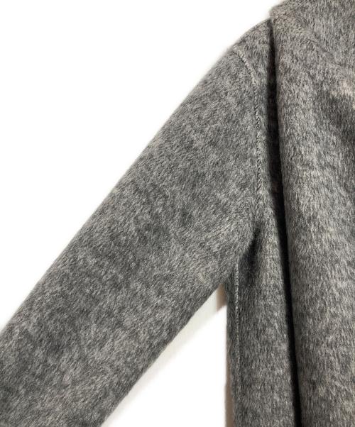 JENNE（ジェンヌ）JENNE (ジェンヌ) リバーウールシルクコート グレー サイズ:M 未使用品の古着・服飾アイテム