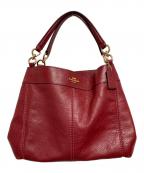 COACHコーチ）の古着「2WAYバッグ」｜レッド