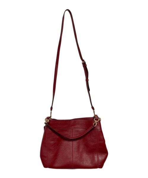 COACH（コーチ）COACH (コーチ) 2WAYバッグ レッドの古着・服飾アイテム