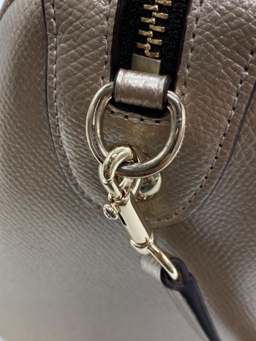 COACH（コーチ）COACH (コーチ) 2WAYミニボストンバッグ ゴールドの古着・服飾アイテム