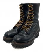 RED WINGレッドウィング）の古着「ロガーブーツ」｜ブラック