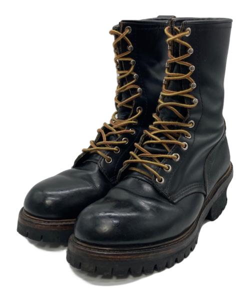 RED WING（レッドウィング）RED WING (レッドウィング) ロガーブーツ ブラック サイズ:7Dの古着・服飾アイテム
