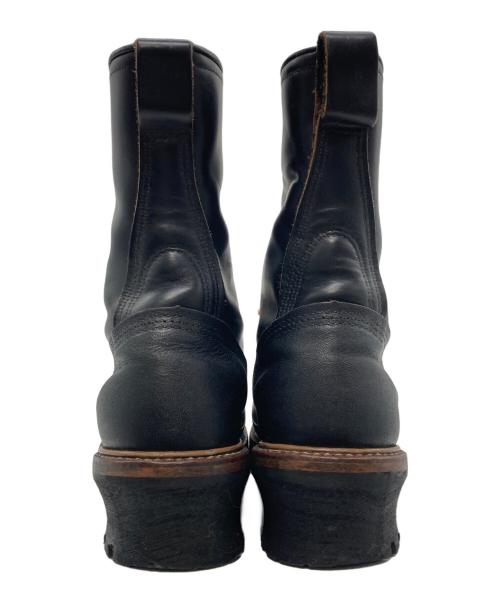 RED WING（レッドウィング）RED WING (レッドウィング) ロガーブーツ ブラック サイズ:7Dの古着・服飾アイテム
