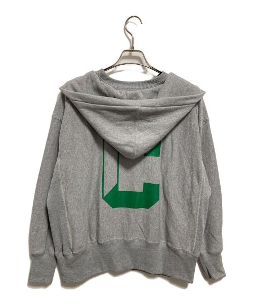 sanca（サンカ）Sanca (サンカ) REV.W COLLEGE AFTER HOODIE グレー サイズ:S（0）の古着・服飾アイテム