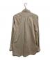 MARTINE ROSE (マーティン・ローズ) ストライプシャツ ベージュ サイズ:S：6000円