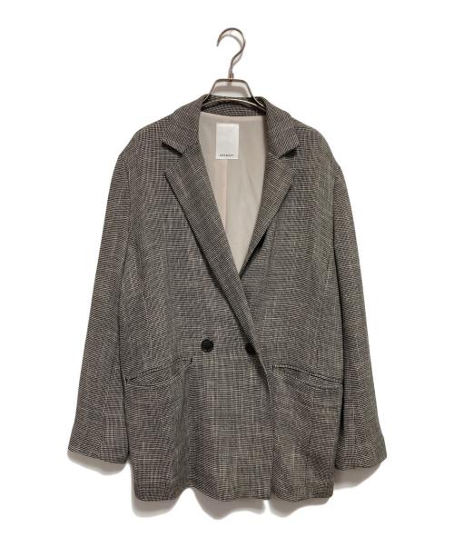 SHENERY（シーナリー）SHENERY (シーナリー) からみ織ダブルジャケット グレー サイズ:38の古着・服飾アイテム