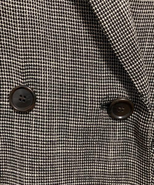 SHENERY（シーナリー）SHENERY (シーナリー) からみ織ダブルジャケット グレー サイズ:38の古着・服飾アイテム