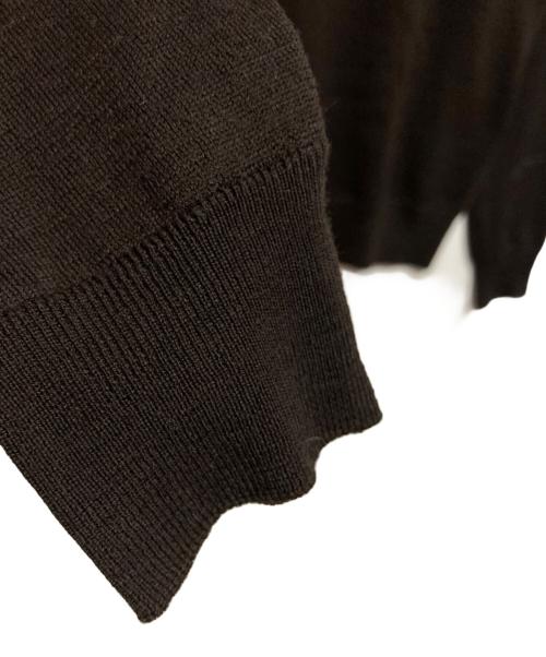JOHN SMEDLEY（ジョンスメドレー）JOHN SMEDLEY (ジョンスメドレー) 襟付きウールニット ブラウン サイズ:Mの古着・服飾アイテム