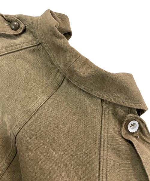French Army（フランス軍）French Army (フランス軍) M-35モーターサイクルコート オリーブ サイズ:6の古着・服飾アイテム