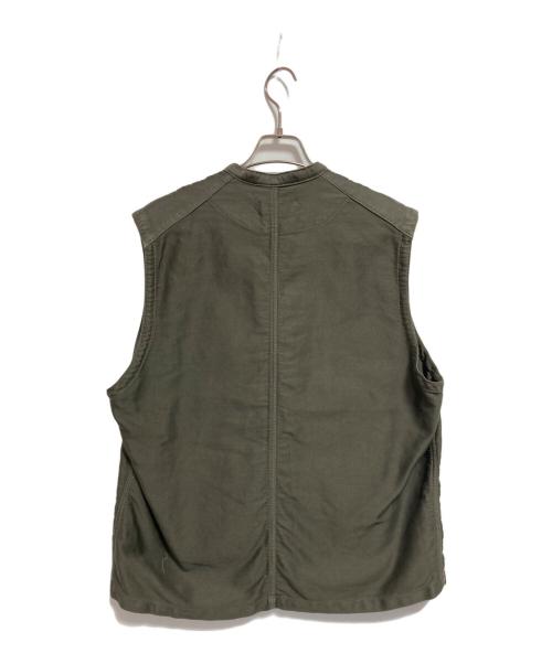 AUBERGE（オーベルジュ）AUBERGE (オーベルジュ) PABLO ベスト カーキ サイズ:44の古着・服飾アイテム