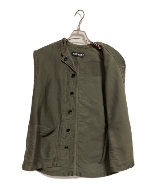 AUBERGE（オーベルジュ）AUBERGE (オーベルジュ) PABLO ベスト カーキ サイズ:44の古着・服飾アイテム