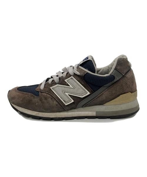 NEW BALANCE（ニューバランス）NEW BALANCE (ニューバランス) M996NAV ブラウン サイズ:US7.5の古着・服飾アイテム