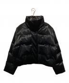 DANKE SCHONダンケ シェーン）の古着「PU SHORT BLOUSON CROCODILE」｜ブラック