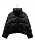 Danke schon（ダンケ シェーン）の古着「PU SHORT BLOUSON CROCODILE」｜ブラック