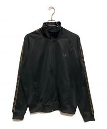 FRED PERRY（フレッドペリー）の古着「Contrast Tape Track Jacket」｜ブラック